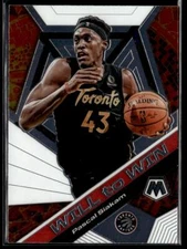 2019-20 Panini Mosaic Pascal Siakam Will to Win HSC