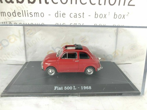 DIE CAST " FIAT 500 L - 1968 " + TECA RIGIDA BOX 2 SCALA 1/43 - Picture 2 of 2