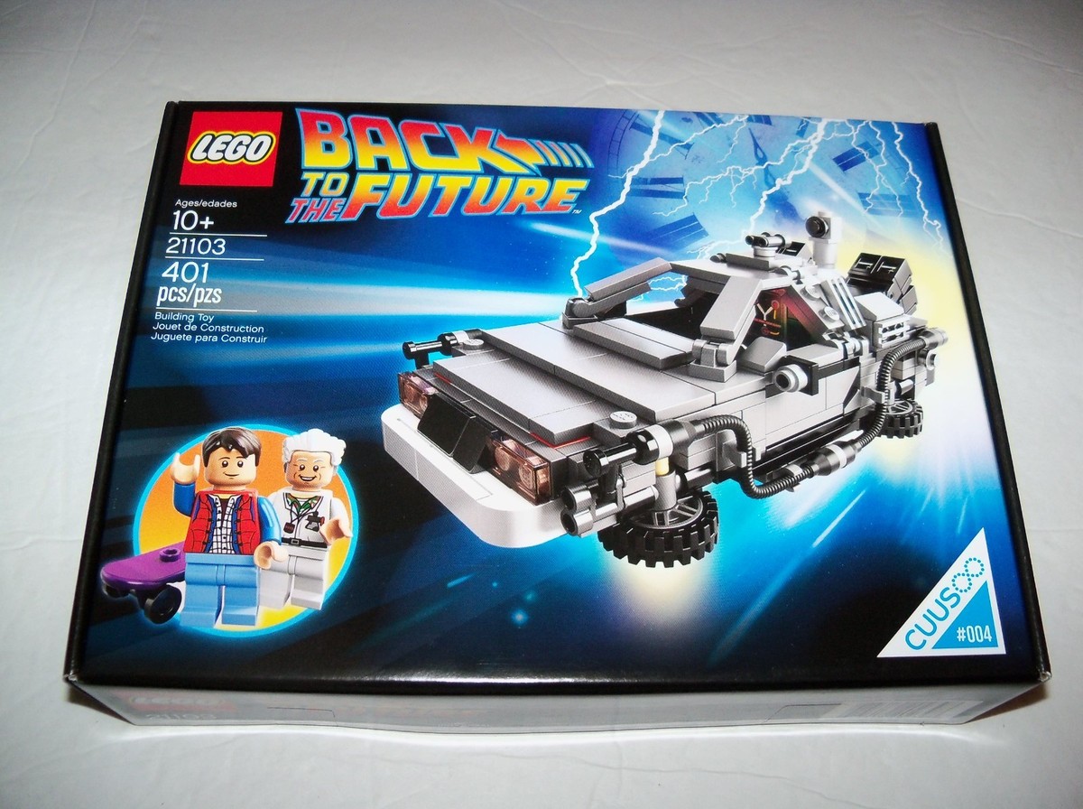 コレクション 20 Retired nisb LEGO CUUSO 21103 BACK TO THE FUTURE DeLOREAN Time