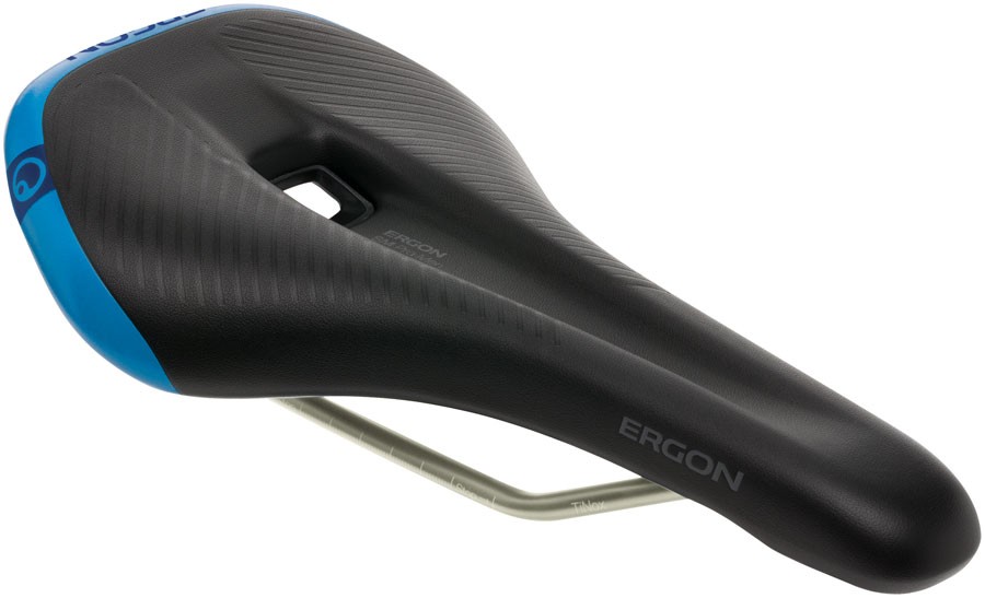 Ergon SM Pro Saddle SM/MD - Midsummer Blue Includes Topeak Q