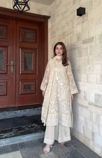 New Stunning Heavy Faux Georgette Kurta Palazzo With Dupatta For Party