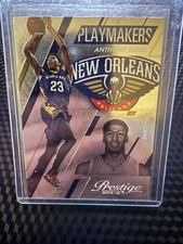 2015-16 Panini Prestige - Playmakers Anthony Davis #13