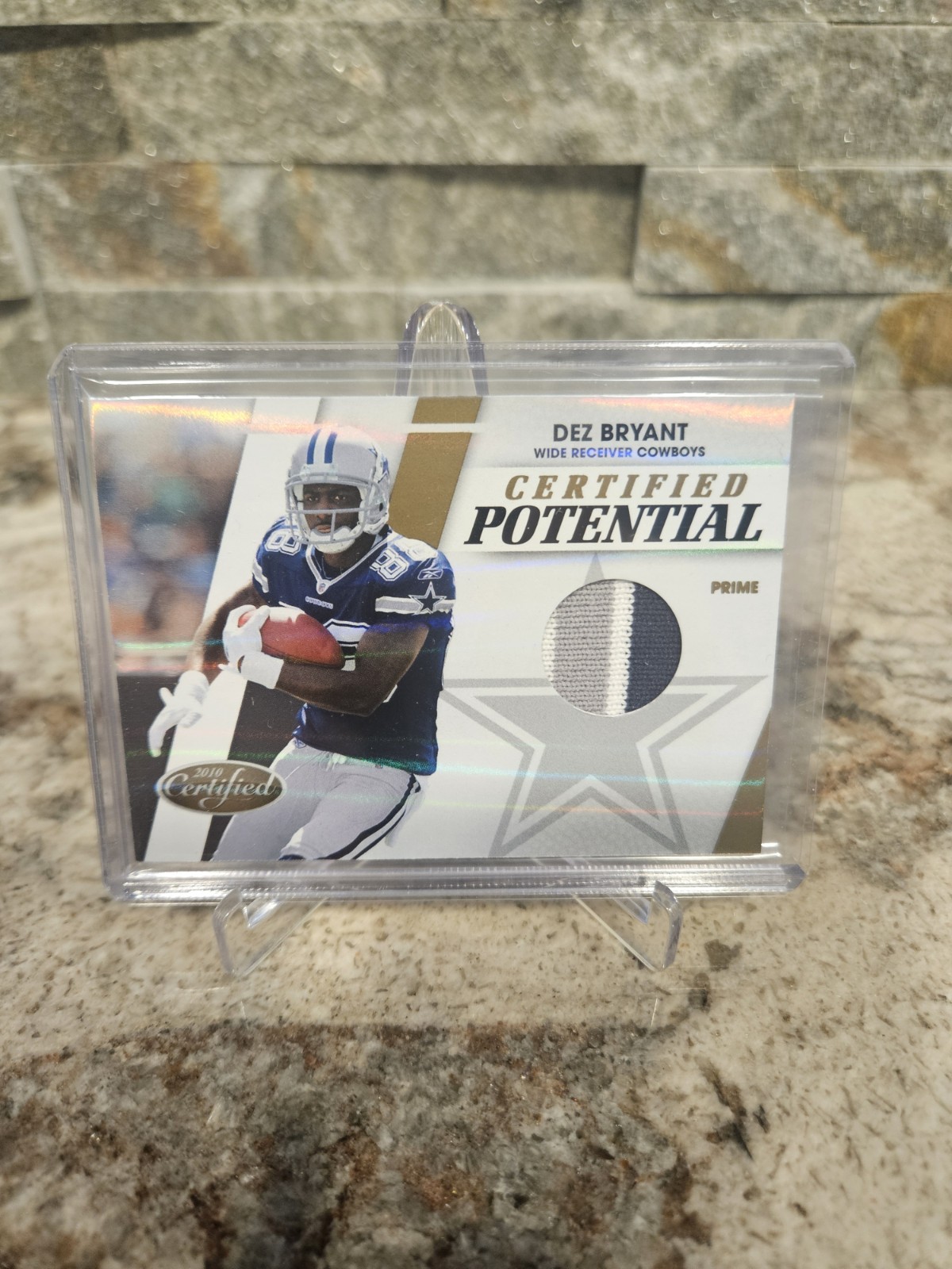 Dez Bryant Panini Certified Certified Potential #1 Material-Prime