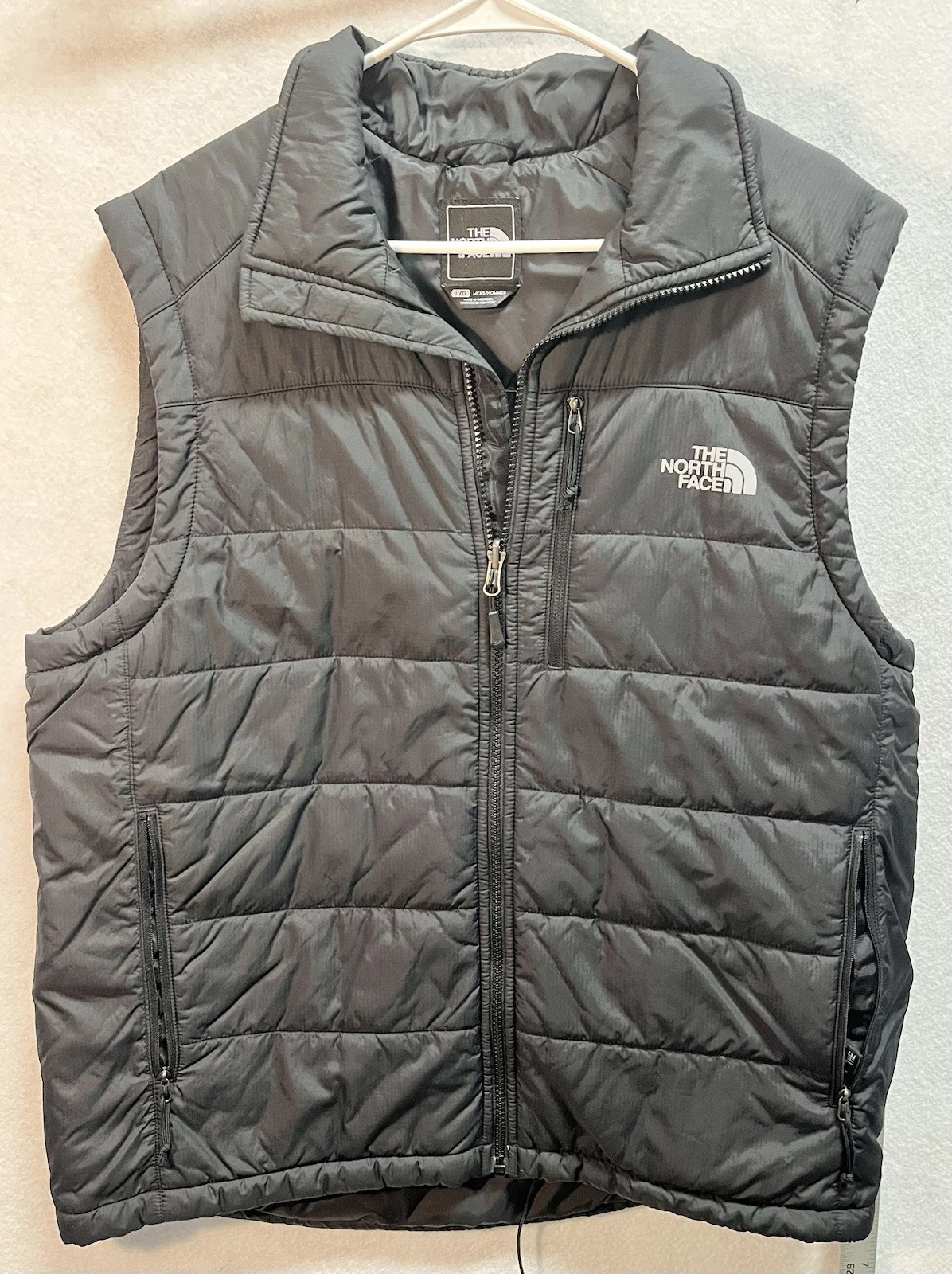 North Face Puffer Vest Black Men’s Size Large Primaloft