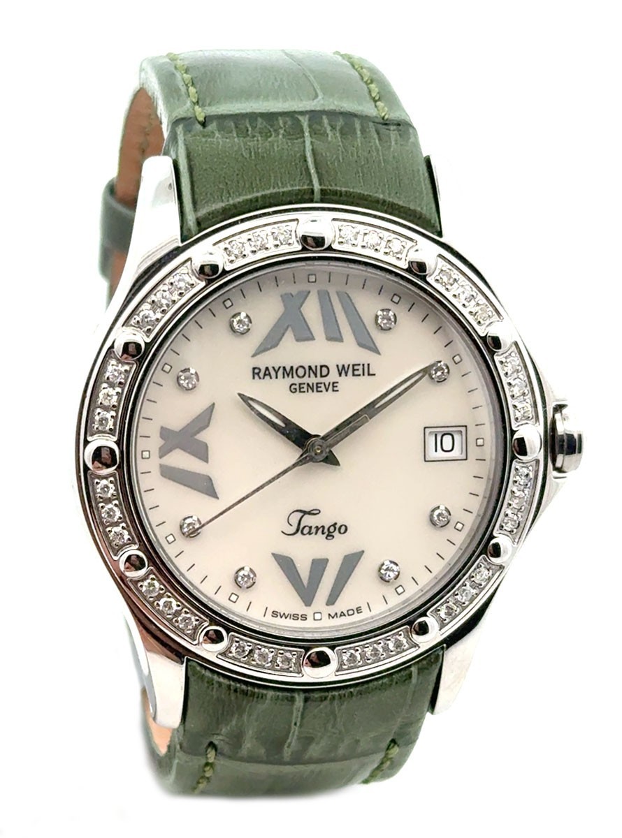 Green Dial Raymond Weil Tango Automatic Raymond Weil Men's