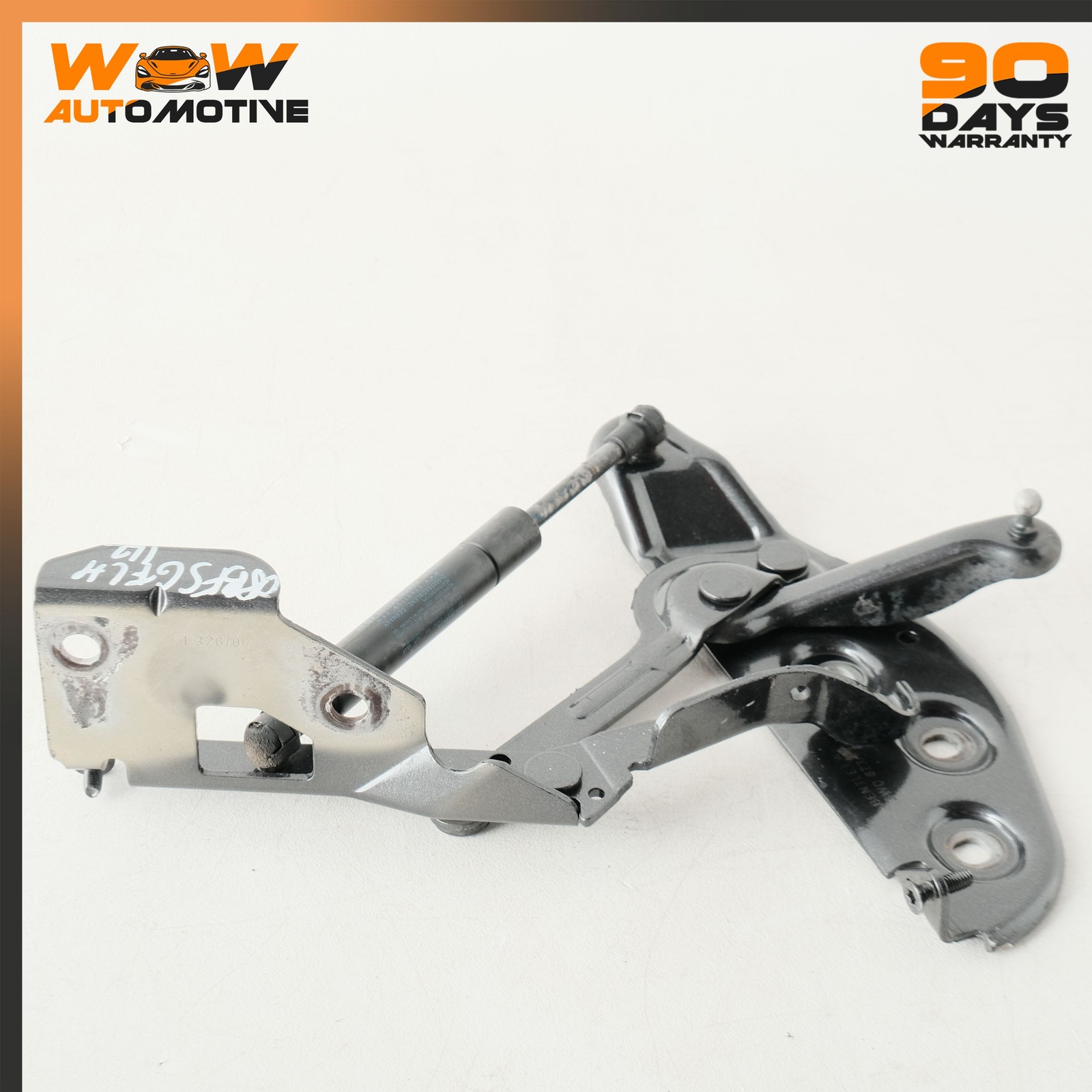 04-13 BENTLEY CONTINENTAL FLYING SPUR GTC RIGHT LEFT HOOD HINGE STRUT BLACK OEM