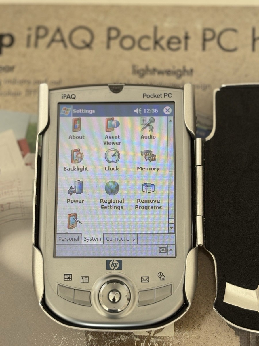 HP IPAQ H1930 Pocket PC – Windows Mobile 2003, 203 MHz, écran 3,5″ – Occasion