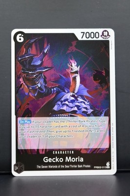 One Piece Gecko Moria PRB02-013 Rare Premium Booster The Best-Vol
