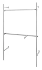 SSWBasics Chrome Outrigger System Kit 4 - Wall Display Retail Fixture