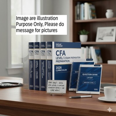 2026 CFA level 1 Exam Prepration Kaplan Schweser notes with
