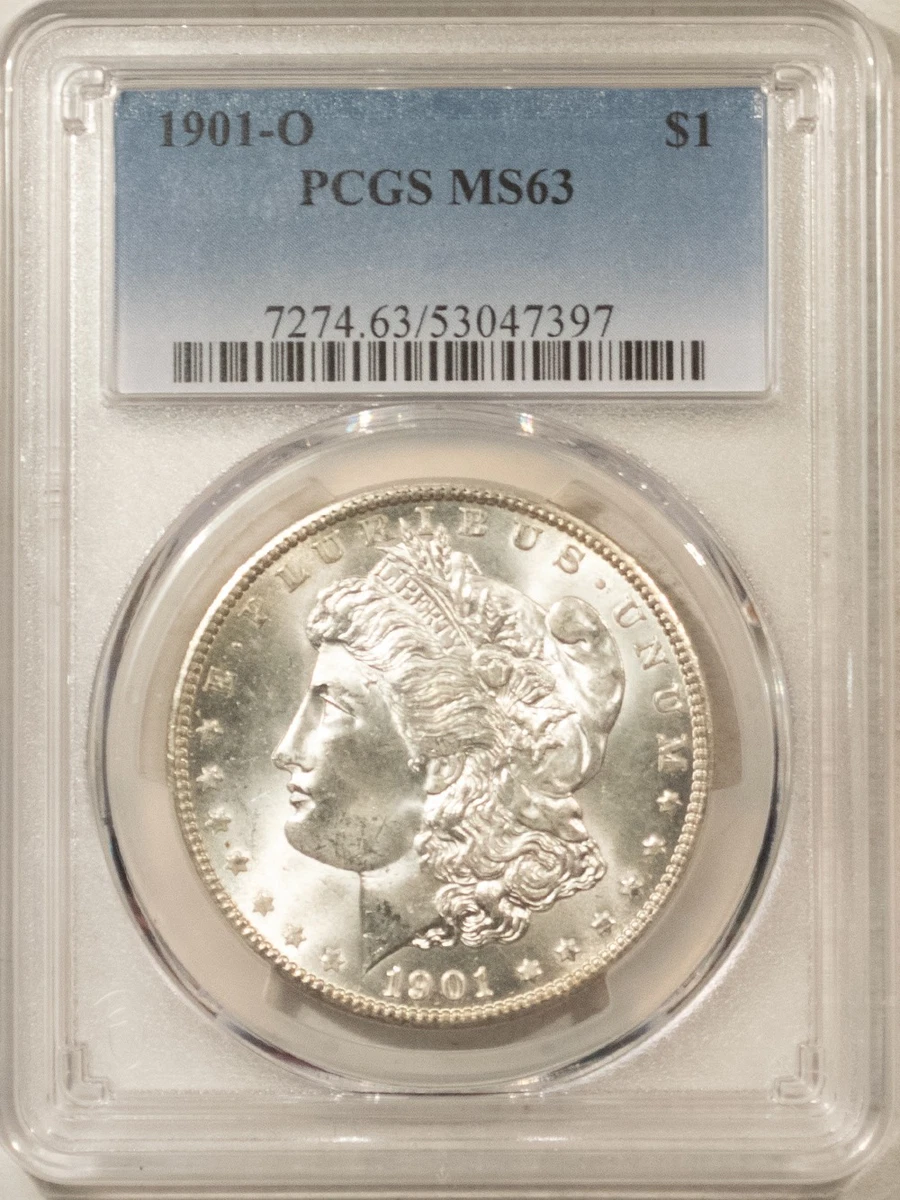 MS 63 Graded 1901 Year Morgan US Dollars (1878-1921) for sale | eBay