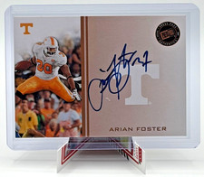 Arian Foster Cards and Autograph Memorabilia Guide 7