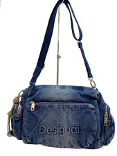 Desigual Shoulder Bag, Denim, Blue, 25SAXD22