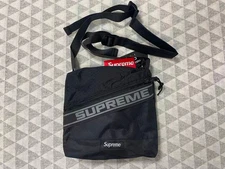 Brand Supreme Shoulder Bag Black Fast Shipping