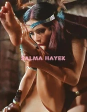 SALMA HAYEK #6 COLORIZED  8.5" X 11"  PHOTO SHIPS FREE