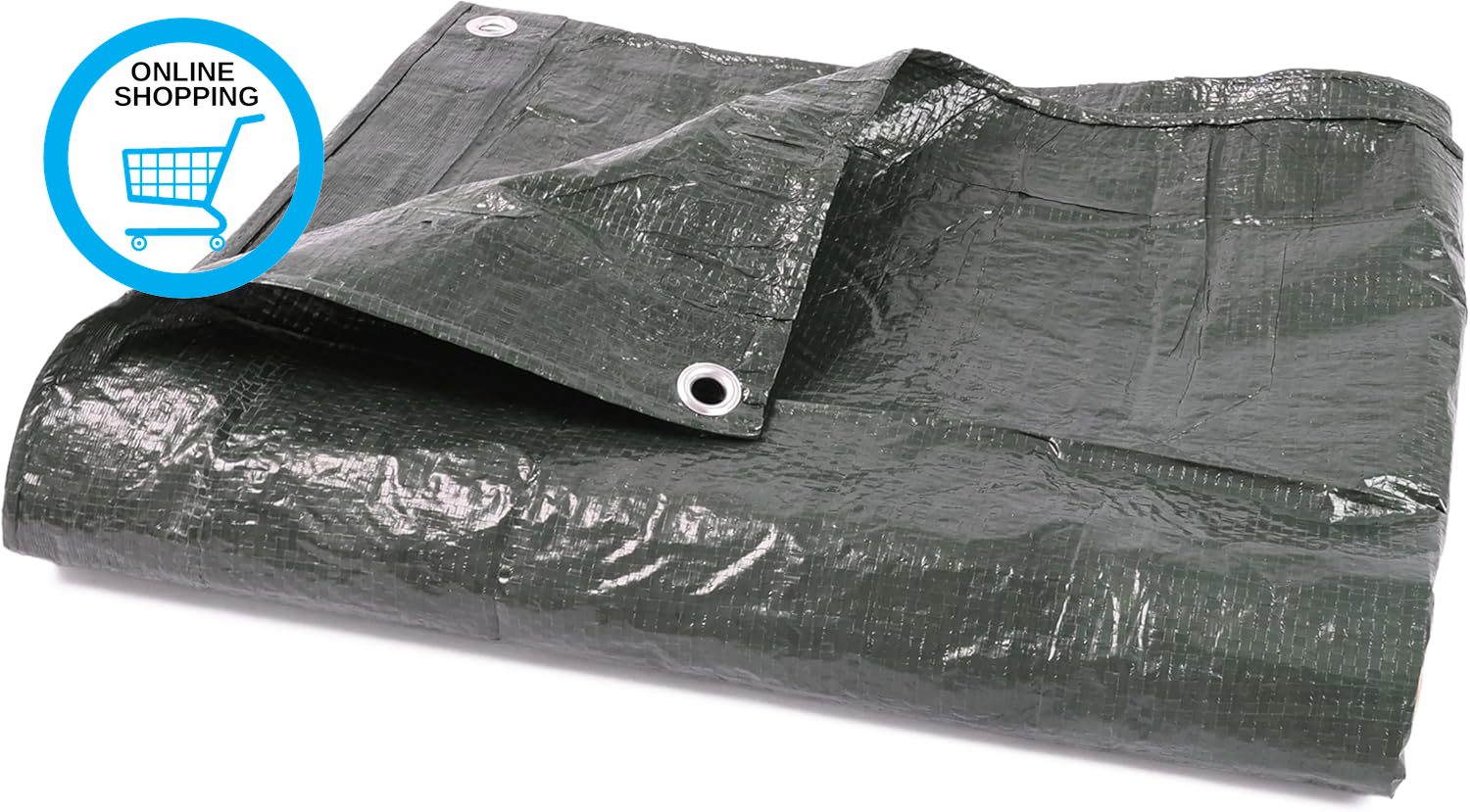 Tarpaulin 2M X 3 M / 6.5Ft X 10Ft Waterproof Heavy Duty Multipurpose 70 GSM Tarp