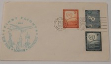 United Nations New York to Frankfurt Germany November 23 1959 first flight