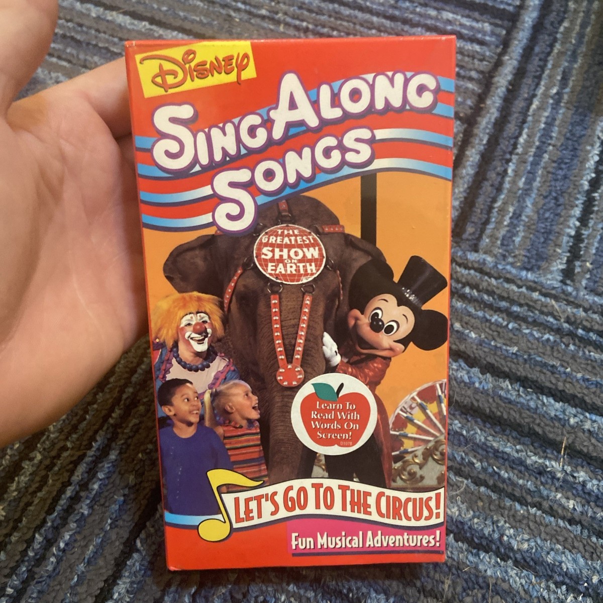 Sing Along Songs - Mickeys Fun Songs: Lets Go to the Circus (VHS