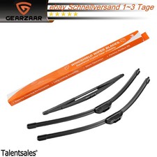 Scheibenwischer Set für OPEL MERIVA A X03 Bj. 2003-2010 Gummi Front Heck Wischer