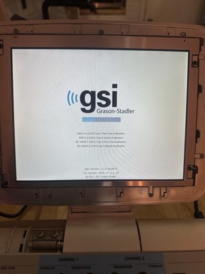 GSI AudioStar Pro Clinical Audiometer Hearing Test System Powers Calibrated