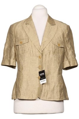Basler Blazer Damen Business Jacke Kostümjacke Gr. EU 40 Leinen Beige #tsgyyj2