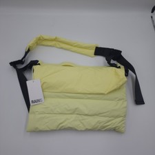 RAINS Loop Crossbody Bag in Straw Yellow
