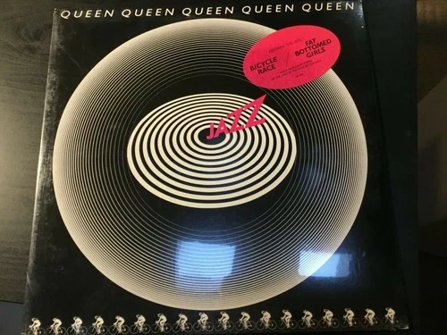 QUEEN - JAZZ - SEALED LP USA  1978 1st PRESS W/HYPE STICKER & POSTER NO CUTOUTS