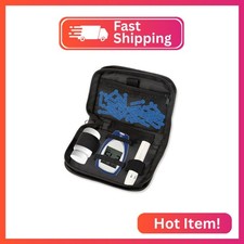 JFHNMLW Diabetic Travel Case - TSA Approved, Glucose Monitor Insulin Case for