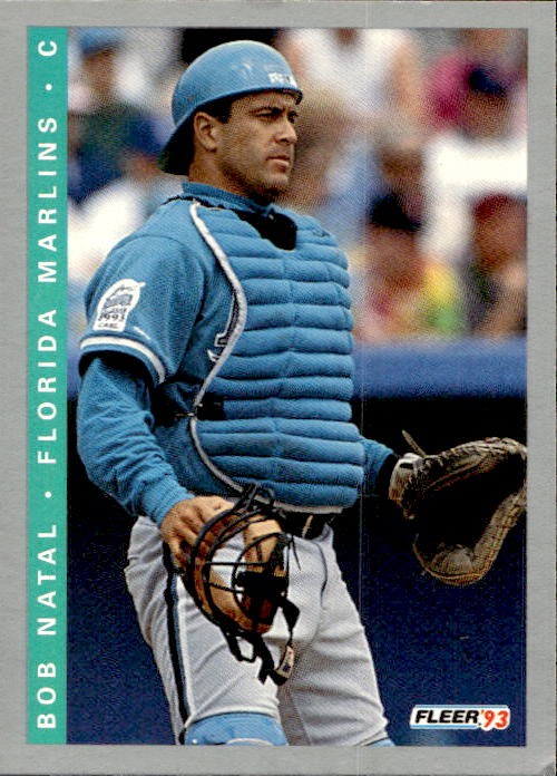 Figurina Baseball Final Edition Fleer 1993 # F-67 Bob Natal Marlins