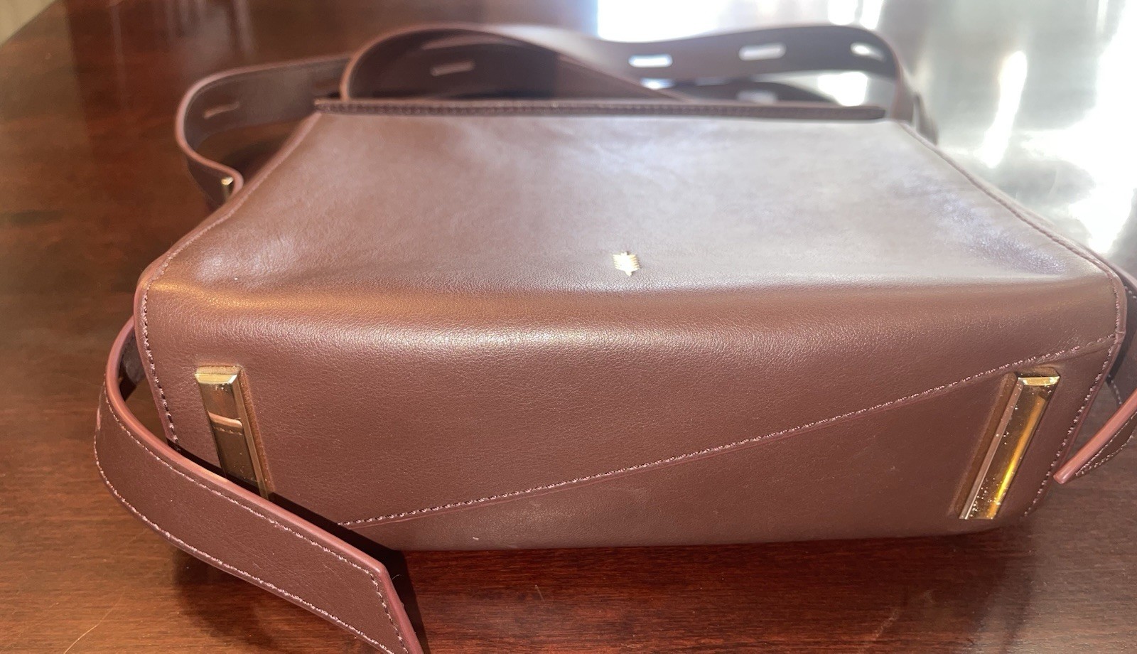 THACKER Leather Crossbody Adjustable Shoulder Str… - image 2