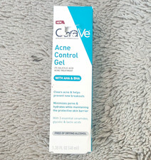 CeraVe Acne Control Gel for Face 2 Salicylic Acid with AHA BHA 1.35oz