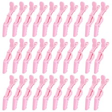 30 Pcs Alligator Hair Clip for Styling Sectioning 1 Count Pack of 30 , Pink