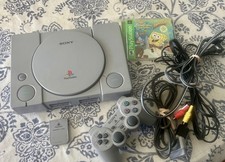 Sony PlayStation 1 PS1 SCPH-7501 Console Bundle OEM Controller Memory Card Game