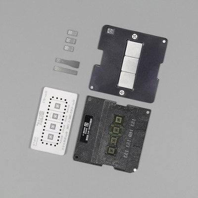 Amaoe 4 In 1 TV EMMC Reballing Stencil Jig Platform BGA153 BGA169 Repair Tools