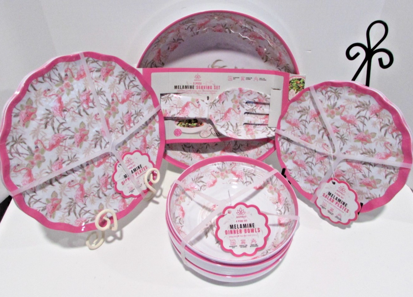 Bowls Dinner Salad Plates 12 Pc & Xl Salad
