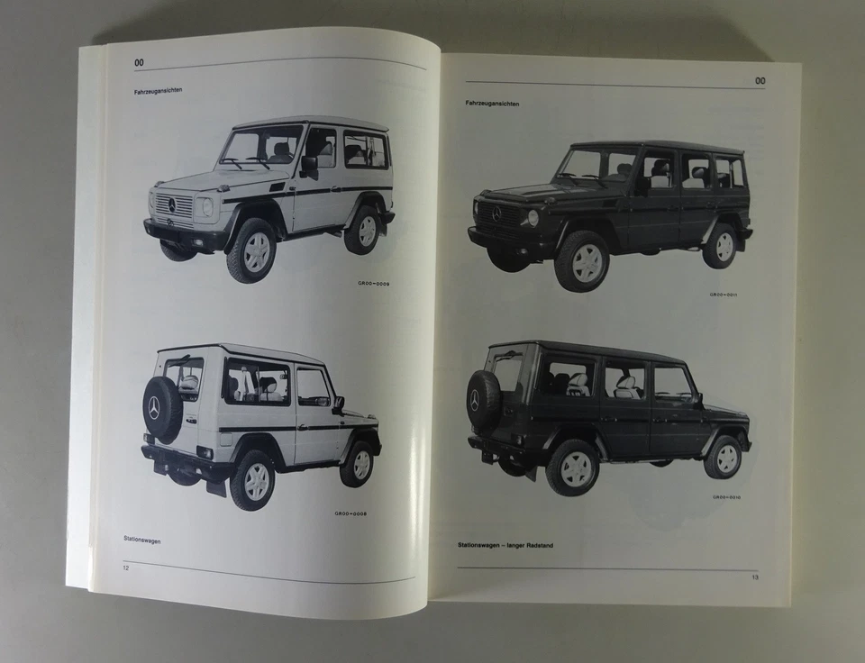 Manual De Taller Mercedes G-Modelo W 463 230 GE 300 GE 250 GD 300 GD De 5/1990 - Imagen 3 de 4