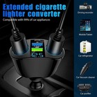Car Cigarette Lighter Socket Adapter Dual USB Double Plug Charger Splitter 12V