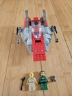 LEGO Star Wars A-Wing Fighter 7134 99% Complete with Minifigures & accessories