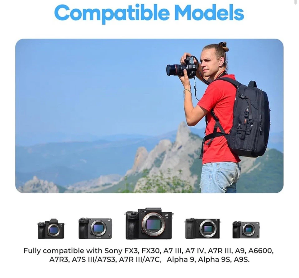 NP-FZ100电池带2插槽充电器2包 — 第 3/4 张图片