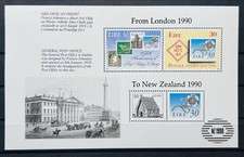 Ireland 1990 History Ireland’s Postage Booklet Pane HP 37 Irish EIRE Stamps MNH