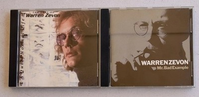 Warren Zevon CD Lot Of 2 Best Of A Normal Life & Mr Bad Example CDs