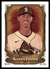 2024 Topps Allen & Ginter #21 Emerson Hancock Rookie Seattle Mariners RC Card. rookie card picture
