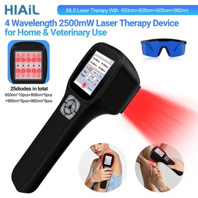 Touchscreen Laser Therapy Device for Acute Chronic Pain Relief 650/808/905/980nm
