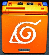 Nintendo GAMEBOY AdvanceSP Naruto Limited Edition GBA Console Handheld