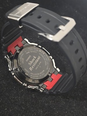 Casio G-Shock Digital Stainless Steel Resin Band GMWB5000-1