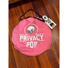 PRIVACY POP Portable Twin Privacy Pod in Pink Easy set-up for traveling
