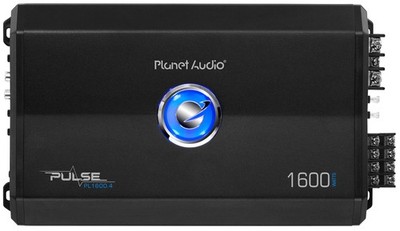 Planet Audio PL1600.4 4 Channel Car Amplifier - 1600 High Output, High/Low Le...