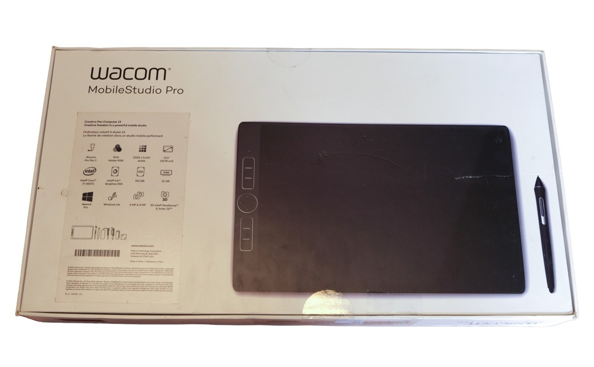 Wacom MobileStudio Pro DTH-W1320 Graphics Tablet i7- 6567U 512gb