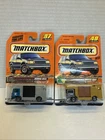 Vintage Matchbox 1977 Horse Box Gray Car Truck #49 & #87 Farming Diecast