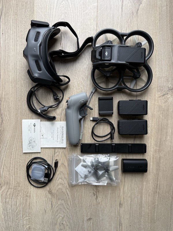 DJI Avata Fly More Combo with Goggles 2 & RC Motion 2, Excellent Condition